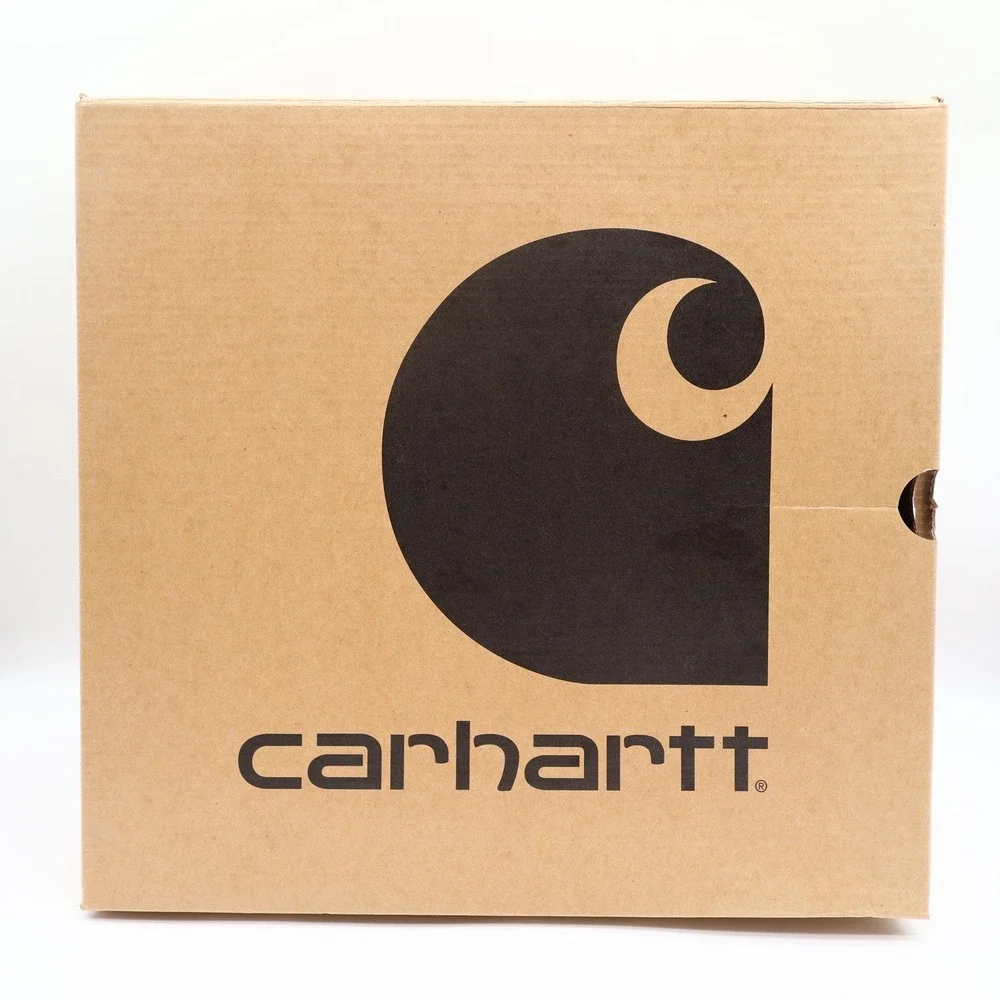 Carhartt Work Boots Mens 12 M Brown Leather Waterproof 8